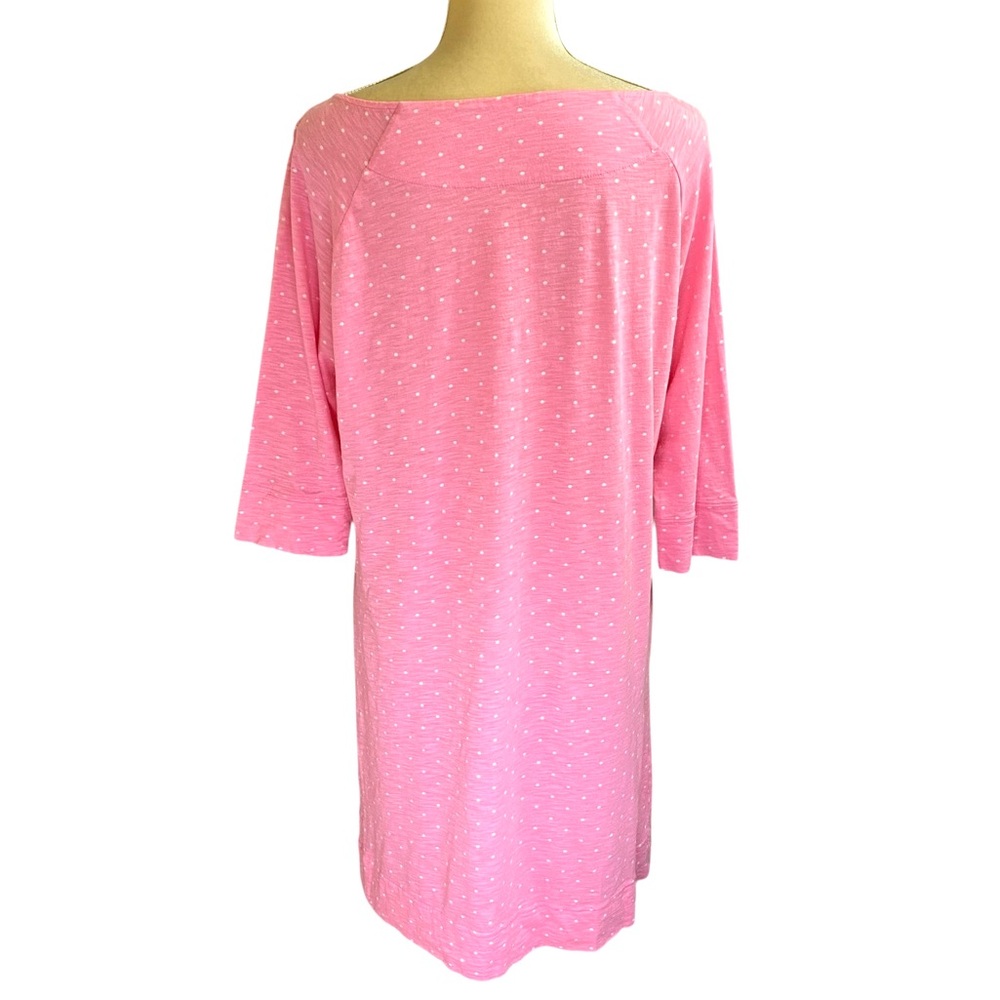 Lilly Pulitzer Cassie Cotton Scoop Neck Dot Dress - Picture 2 of 8